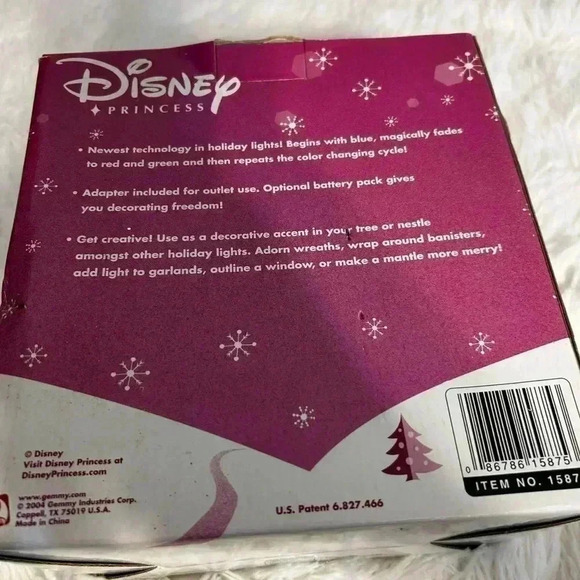 Disney Color Changing‎ light set. - Picture 2 of 14